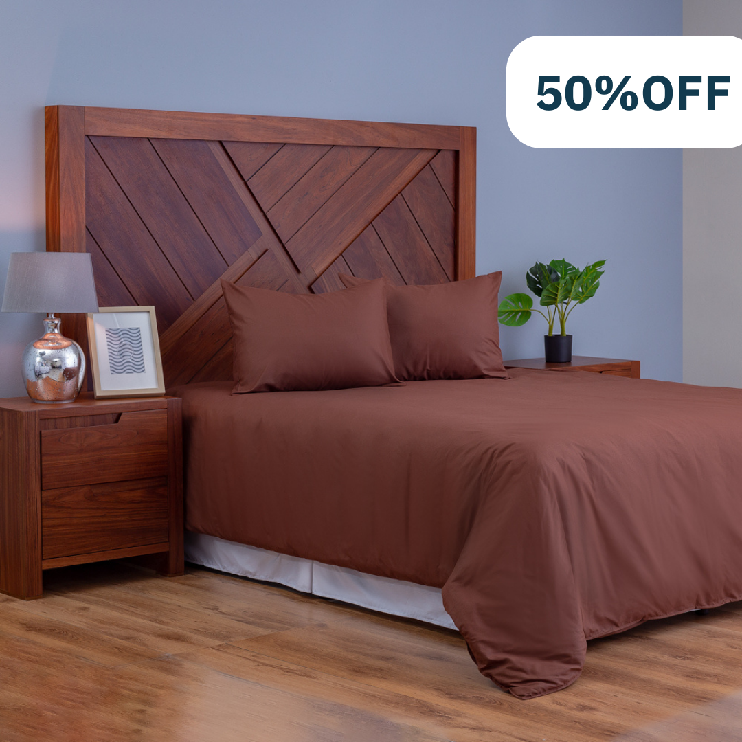 Set Funda de duvet tela 50% algodón y 50% poliéster AZTEC
